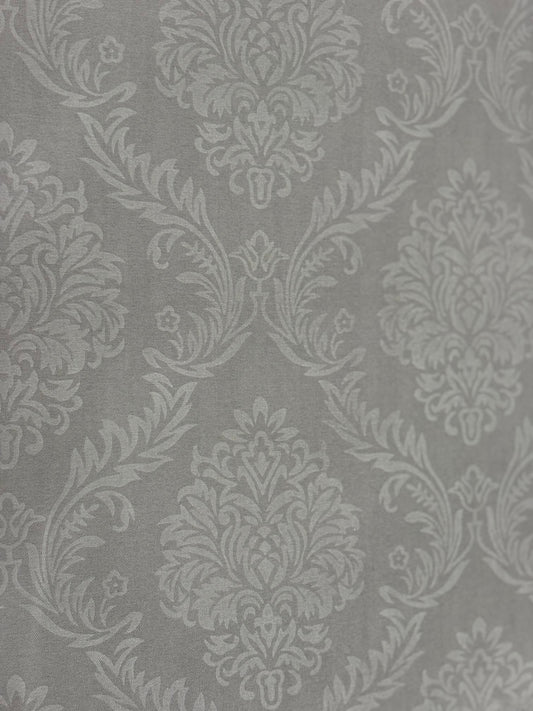 Urban Daily silver embossed king size poly-cotton bedsheet – Meta Livin