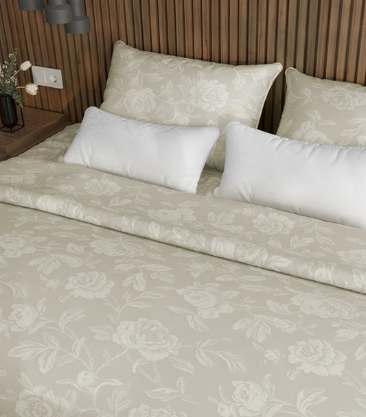 Shayan - Pure Cotton and Silk Jacquard bedsheet