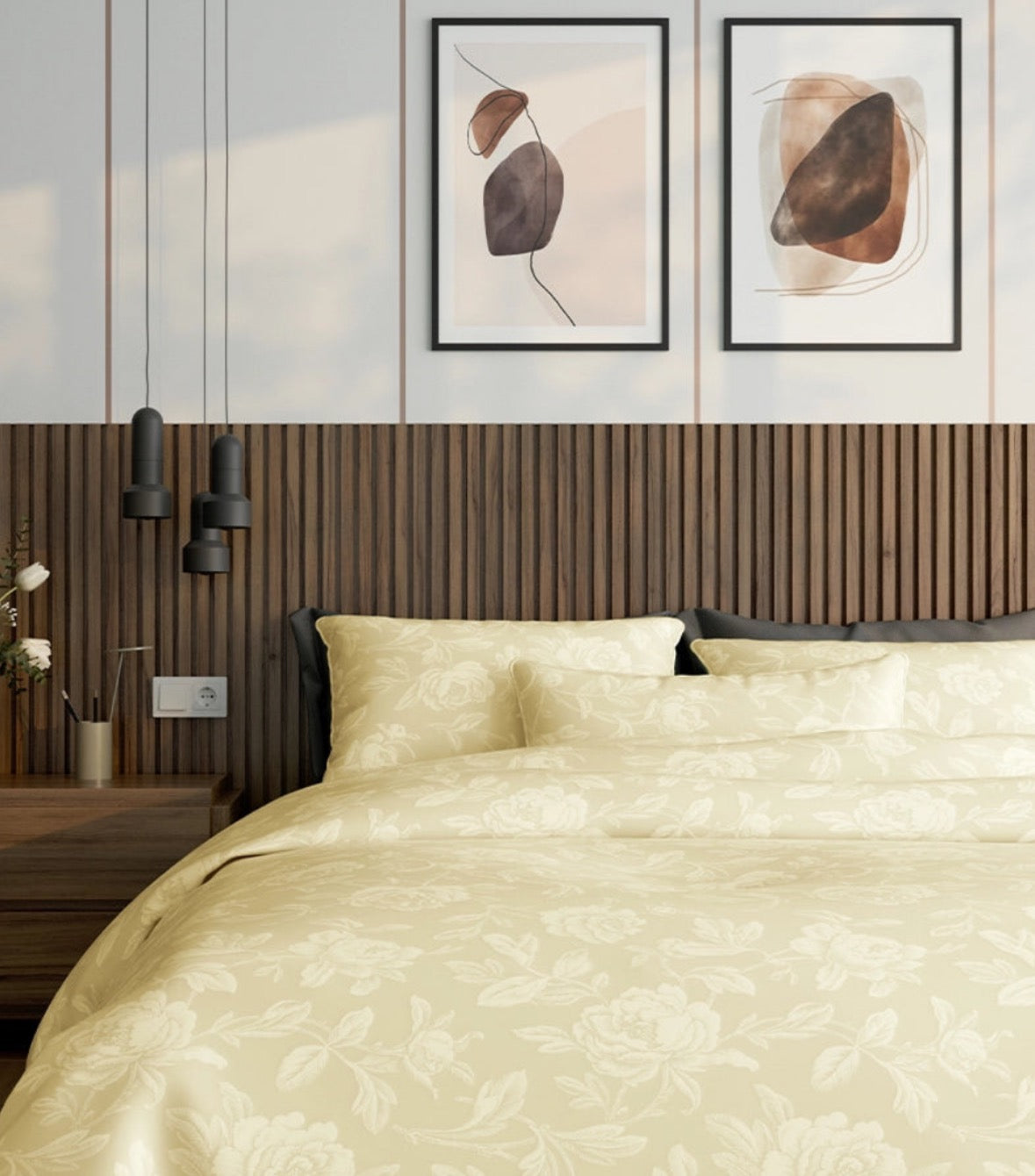 Shayan - Pure Cotton and Silk Jacquard bedsheet